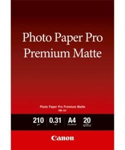 Canon Fotopapier A4 (210x297mm) 50Blatt weiss PM101 matt