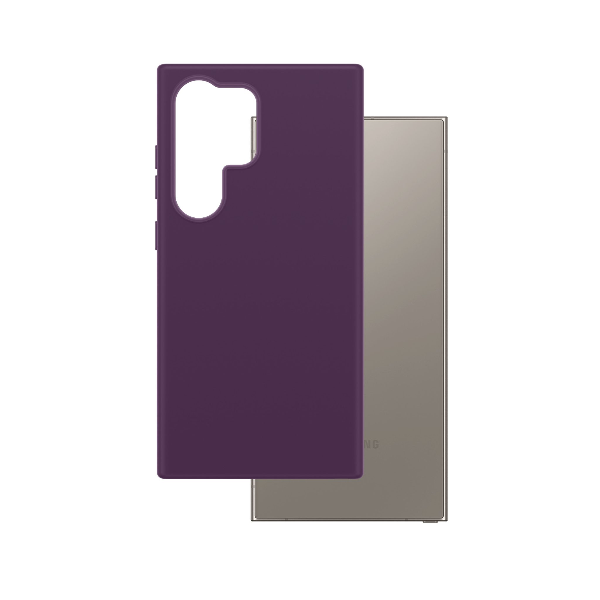 CARE Fashionable Case Plum Purple Samsung Galaxy S25 Ultra CARE Fashionable Case Plum Purple Samsung Galaxy S25 Ultra