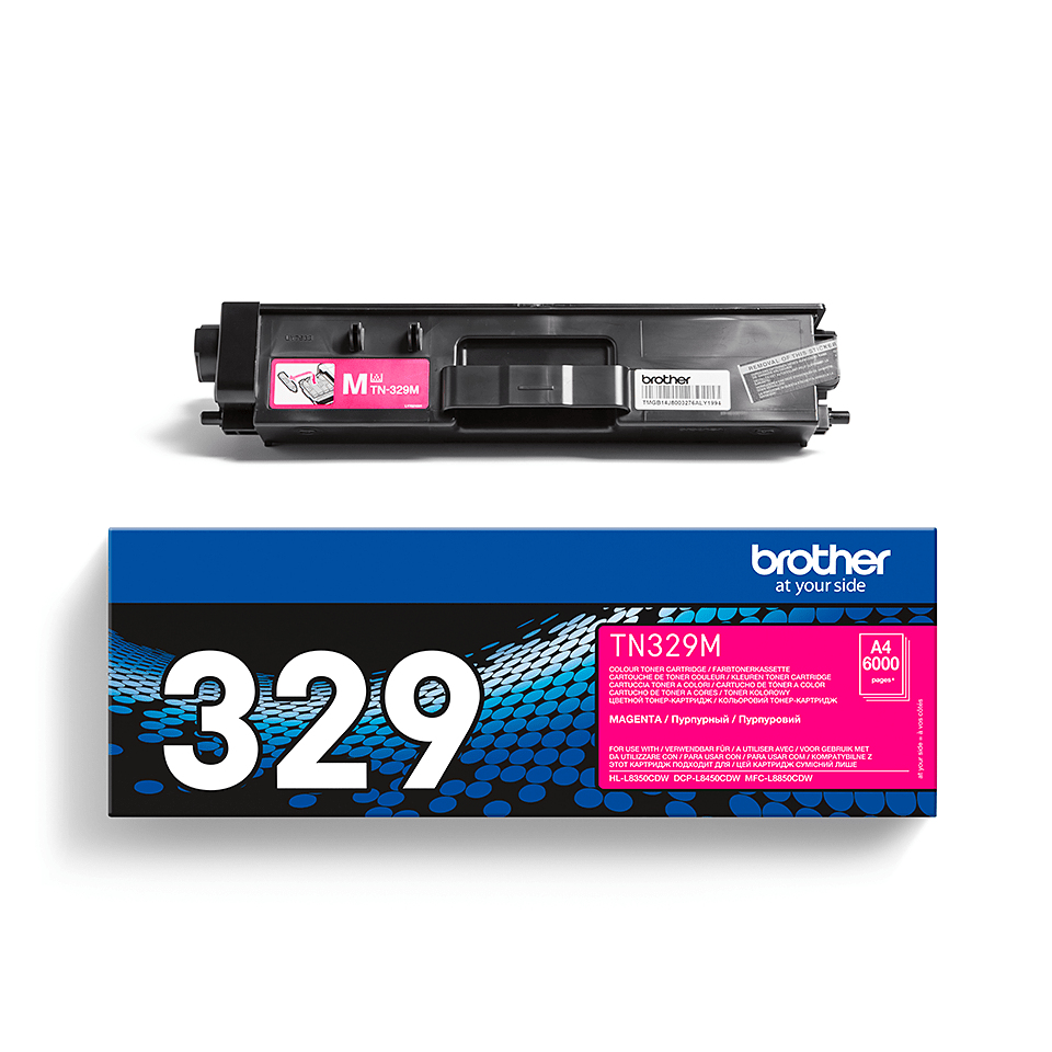 Brother Toner TN-329M Magenta (ca. 6000 Seiten) Brother Toner TN-329M Magenta (ca. 6000 Seiten) – Bild 4