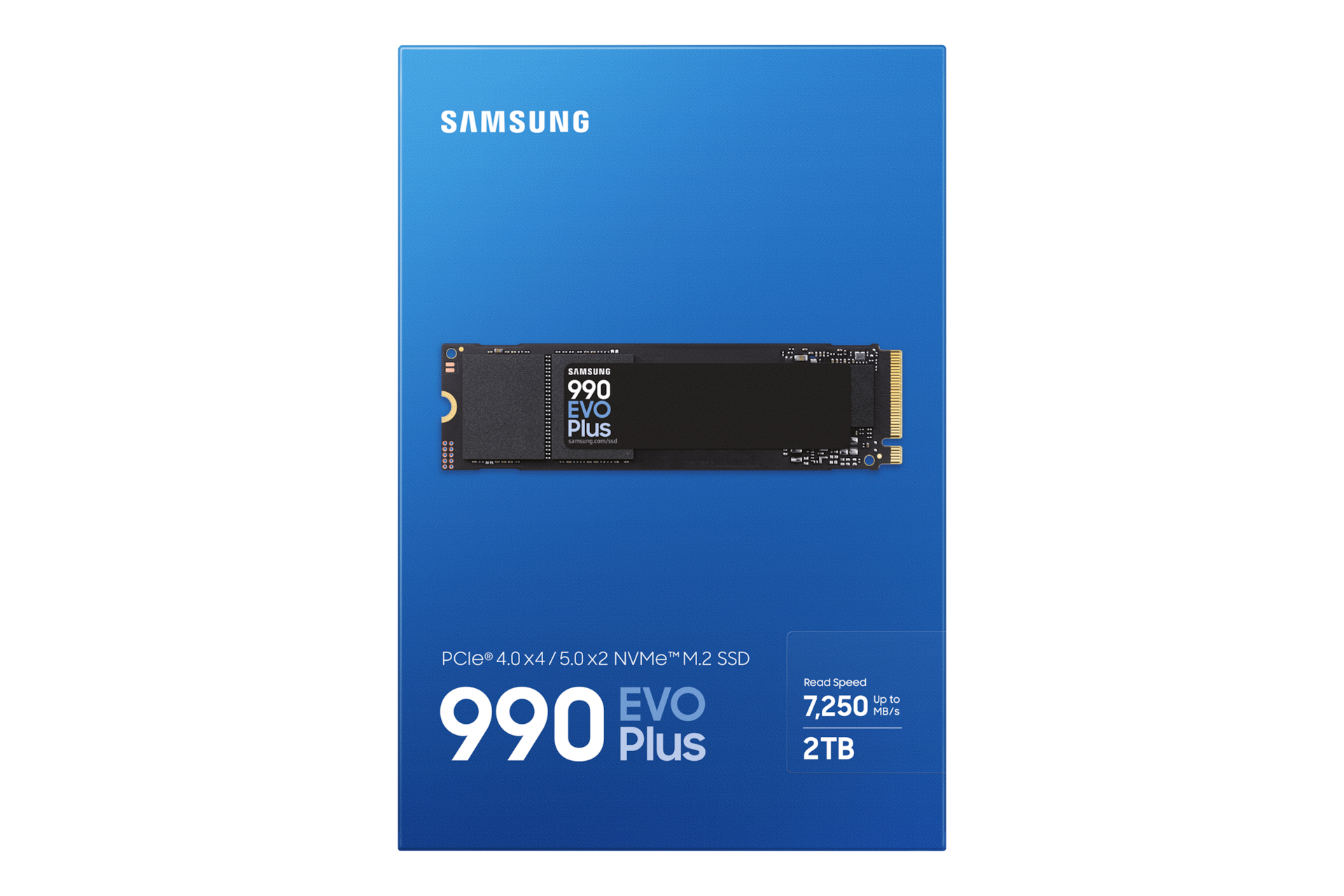 Samsung 990 EVO Plus NVMe™ M.2 SSD - 2 TB Samsung 990 EVO Plus NVMe™ M.2 SSD - 2 TB – Bild 5