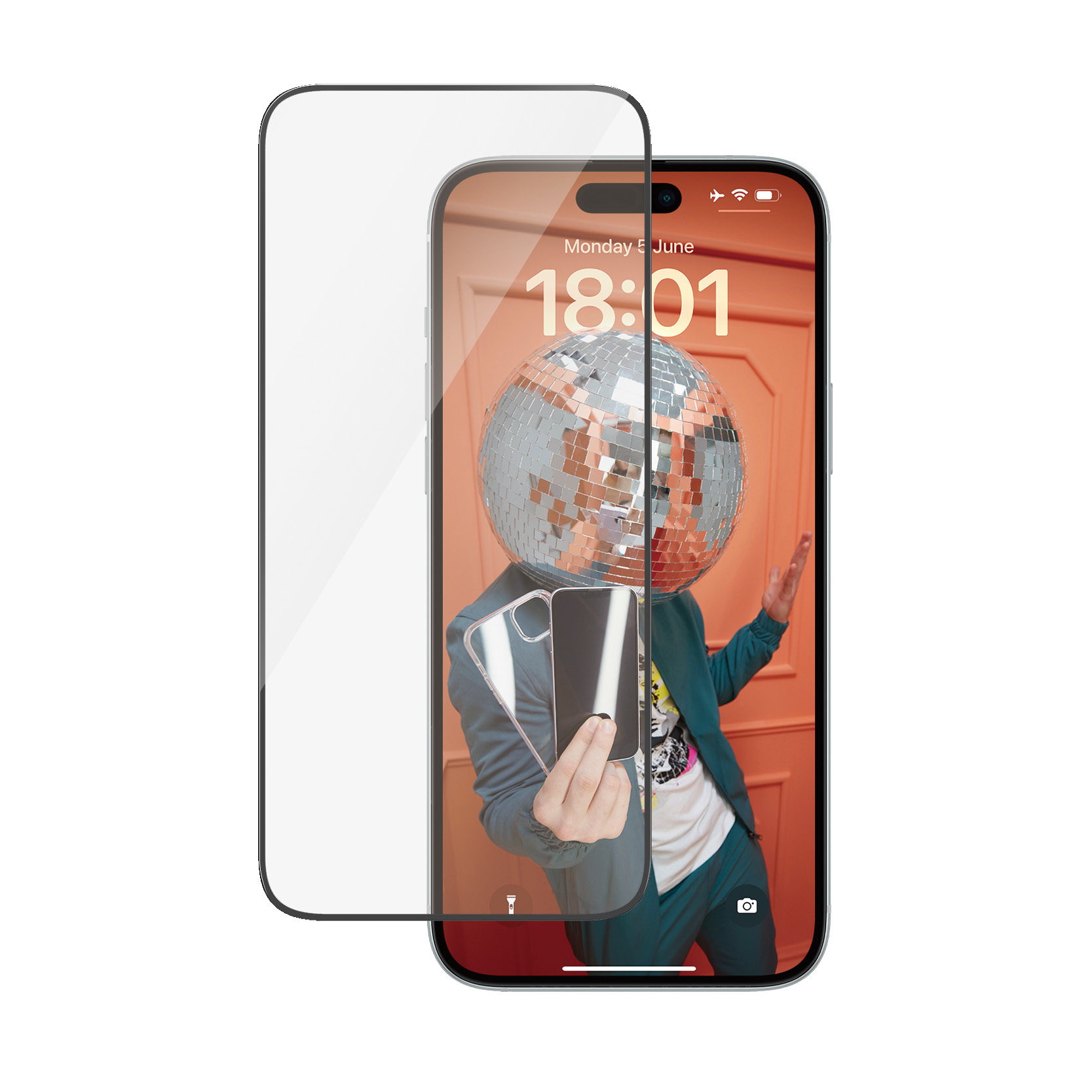 PanzerGlass Screen Protector iPhone 15 Plus, UWF PanzerGlass Screen Protector iPhone 15 Plus, UWF