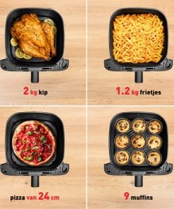 Tefal Easy Fry Mega Heißluftfritteuse, 7,5l, EY855D Tefal Easy Fry Mega Heißluftfritteuse, 7,5l, EY855D – Bild 3