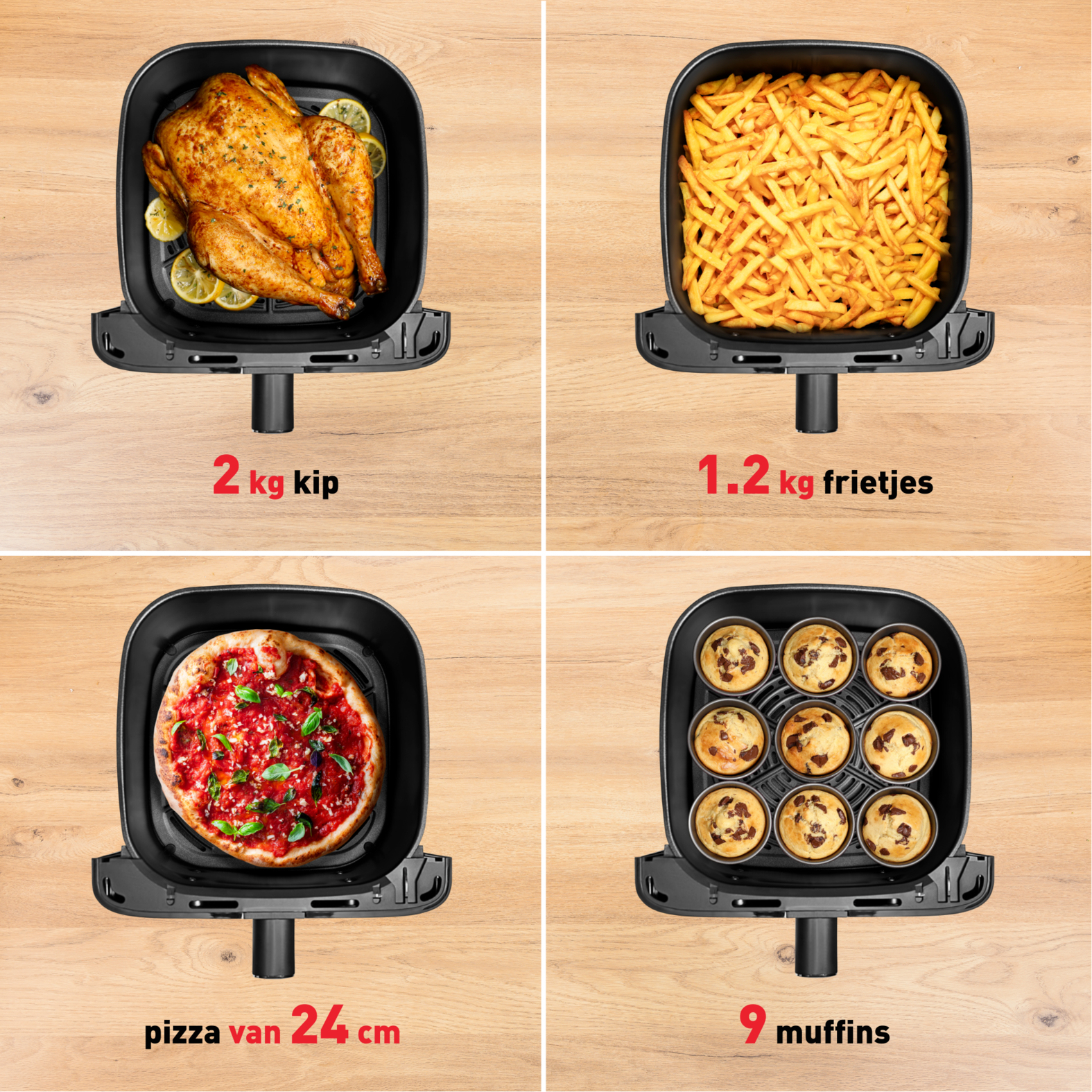 Tefal Easy Fry Mega Heißluftfritteuse, 7,5l, EY855D Tefal Easy Fry Mega Heißluftfritteuse, 7,5l, EY855D – Bild 3