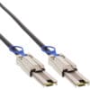 InLine® SAS Anschlusskabel, Mini-SAS 26pin SFF-8088 an Mini-SAS 26-pin SFF-8088, 0,5m, schwarz InLine® SAS Anschlusskabel, Mini-SAS 26pin SFF-8088 an Mini-SAS 26-pin SFF-8088, 2m