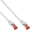 InLine® Patchkabel, S/FTP (PiMf), Cat.6, 250MHz, halogenfrei, Kupfer, weiß, 5m, weiß