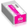 Epson GJIC5M CW Tinte magenta 32,5ml Epson ERC23BR Farbbandkassette für TM-267/II, M-252/262/267, Schwarz/Rot. Kompatibilität: Epson M-260 & M-280, Ursprungsland: China. Gewicht: 40 g. Verpackungsbreite: 70 mm, Verpackungstiefe: 130 mm, Verpackungshöhe: 25 mm. Abmessungen (BxTxH): 71 x 25 x 129 mm. Produkte pro Palette: 2880 Stück(e), Produkte pro Palettenlage: 480 Stück(e), Mindestbestellmenge: 120 Stück(e)