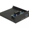 Delock 3.5 USB 3.1 Gen 1 Front Panel 1 x USB Type-C + 1 x USB Typ-A