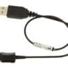 JABRA Ladekabel für PRO™ 925/PRO™ 935 Das Jabra LINK 265 USB/QD Y-Schulungskabel verbindet zwei Jabra Quick Disconnect (QD)-Headsets mit einem PC, sodass Vorgesetzte entweder stumm geschaltet bleiben oder sich am Gespräch beteiligen können.