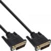 InLine® DVI-D, digital 24+1 Stecker / Stecker, Dual Link, 1m, schwarz InLine® DVI-D Anschlusskabel Premium, digital 24+1 Stecker / Stecker, Dual Link, 7,5m
