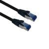 helos Patchkabel Cat.6a Outdoor AWG 26/1 schwarz 15,0m robustes Outdoor Patchkabel , mit Knick- und Rastnasenschutz , 100% Vollkupfer , 500 MHz , PVC/PE-Eigenschaften: IP66, wasserbeständig, Öl-resistent, UV-geschütz , Temperaturbereich: -40°C bis +75°C Normen: - ISO/IEC 11801:2017 ClassEa - EN 50173 ClassEa - ANSI/TIA 568.2-D Cat.6A - Steckerverbinder (IEC 60603-7) - Raucharm (IEC 61034) - UV-geschützt (IEC 60811-2-1) - flammwidrig (IEC60332-1-2) - Support IEEE 802.3af,IEEE 802.3at,IEEE 802.3bt (sprich PoE,PoE+,PoE++) - Fluke Channel Test ISO 11801 channel Class Ea