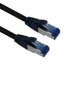 helos Patchkabel Cat.6a Outdoor AWG 26/1 schwarz 25,0m