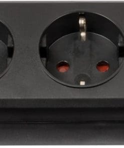 Brennenstuhl Bremounta Steckdosenleiste 5-fach + 2x USB-A schwarz 3m