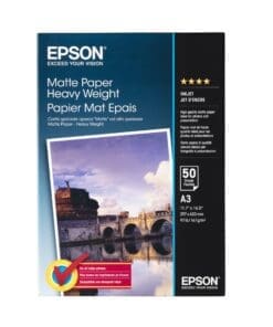 Epson schweres mattes Papier C13S041261 (A3-50 Blatt)