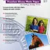 Epson Fotopapier Premium glänzend C13S041315 (A3-20 Blatt) Vervollständigen Sie das Bild<br>Lassen Sie sich bei der Wahl Ihres Fotopapieres nicht auf Kompromisse ein. Mit diesem Premium Glossy Photo Paper zeigen Sie Ihre Fotos in ihrer wahren Schönheit. Von epischen Landschaften bis hin zu geschätzten Familienereignissen – dieses überlegene, qualitativ hochwertige Fotopapier sorgt für den idealen Feinschliff. Das harzbeschichtete Papier sieht nicht nur besonders aus, sondern fühlt sich dank seines Gewichts von 255 g/m² auch außergewöhnlich an.<br><br>Das perfekte Team<br>Wenn Sie dieses Papier und die Original Tinten von Epson kombinieren, profitieren Sie von wisch- und wasserfesten Fotos mit lebendigen Farben, wunderschönen Farbtönen und einer unglaublichen Detailtreue. Dieses Papier wurde speziell für die Verwendung mit dem Epson Tinten- und Druckerportfolio entwickelt, um die bestmögliche Qualität liefern zu können. Das bedeutet für Sie: Die Momente werden realitätsgetreu festgehalten, mit natürlichen Farben, geschmeidigen Abstufungen, realistischen Hauttönen und mehr.<br><br>Ihre Fotos bleiben Ihnen für viele Jahre erhalten<br>Auf Fotos werden besondere Momente festgehalten – Sie können sich daher sicher sein, dass dieses Papier konzipiert und getestet wurde, um zusammen mit unseren Druckern und Tinten eine langlebige Lösung zu bieten.<br><br>Ideal für jeden Drucker<br>Die Qualität des Premium Glossy Photo Papers garantiert immer überragende Ergebnisse. So kann jeder von dem Know-how von Epson profitieren.