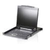 ATEN CL3000N Konsole mit 19"-Display, VGA, USB, PS/2, geringes Gewicht ATEN KE6900ST KVM-Over-IP-Transmitter, DVI-D, USB