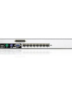 Alternative view of ATEN KL1508AN KVM-Over-IP-Switch 8-fach mit 19"-Display