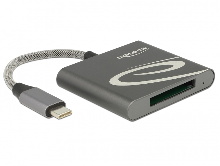 Delock Card Reader USB Type-C für XQD 2.0 Speicherkarten Delock Card Reader USB Type-C für XQD 2.0 Speicherkarten