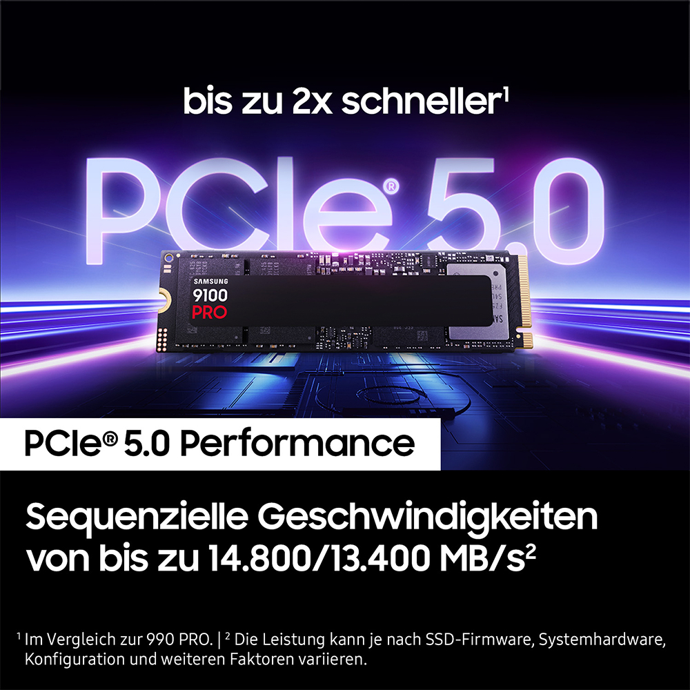 Samsung 9100 PRO 4TB 4TB PCIe 5.0 NVMe M.2 Internal SSD Samsung 9100 PRO 4TB 4TB PCIe 5.0 NVMe M.2 Internal SSD – Bild 5