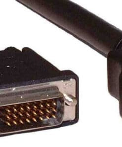 InLine® DVI-D, Dual Link 24+1 Stecker auf 24+1 Buchse, 2 Ferrite, 3m, schwarz