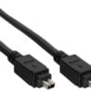 InLine® FireWire Kabel, IEEE1394 4pol Stecker / Stecker, schwarz, 3m, schwarz InLine® FireWire Kabel, IEEE1394 6pol Stecker / Stecker, schwarz, 1,8m