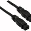 InLine® FireWire Kabel, IEEE1394 9pol Stecker / Stecker, schwarz, 1,8m, schwarz InLine® FireWire Kabel, IEEE1394 9pol Stecker / Stecker, schwarz, 3m