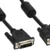 InLine® Netzkabel, Schutzkontakt gewinkelt auf Kaltgerätestecker C13 rechts abgewinkelt, 3m, schwarz