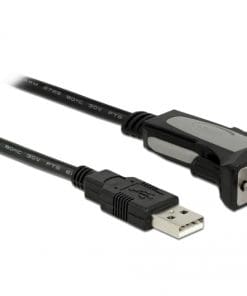 Delock Adapterkabel USB Typ-A Stecker > 1 x Seriell RS-232 DB9 Stecker 3 m