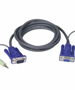 ATEN 2L-2402A KVM Kabelsatz, VGA, Audio, Länge 1,8m