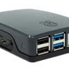 Raspberry Pi 4B Plastikgehäuse original schwarz