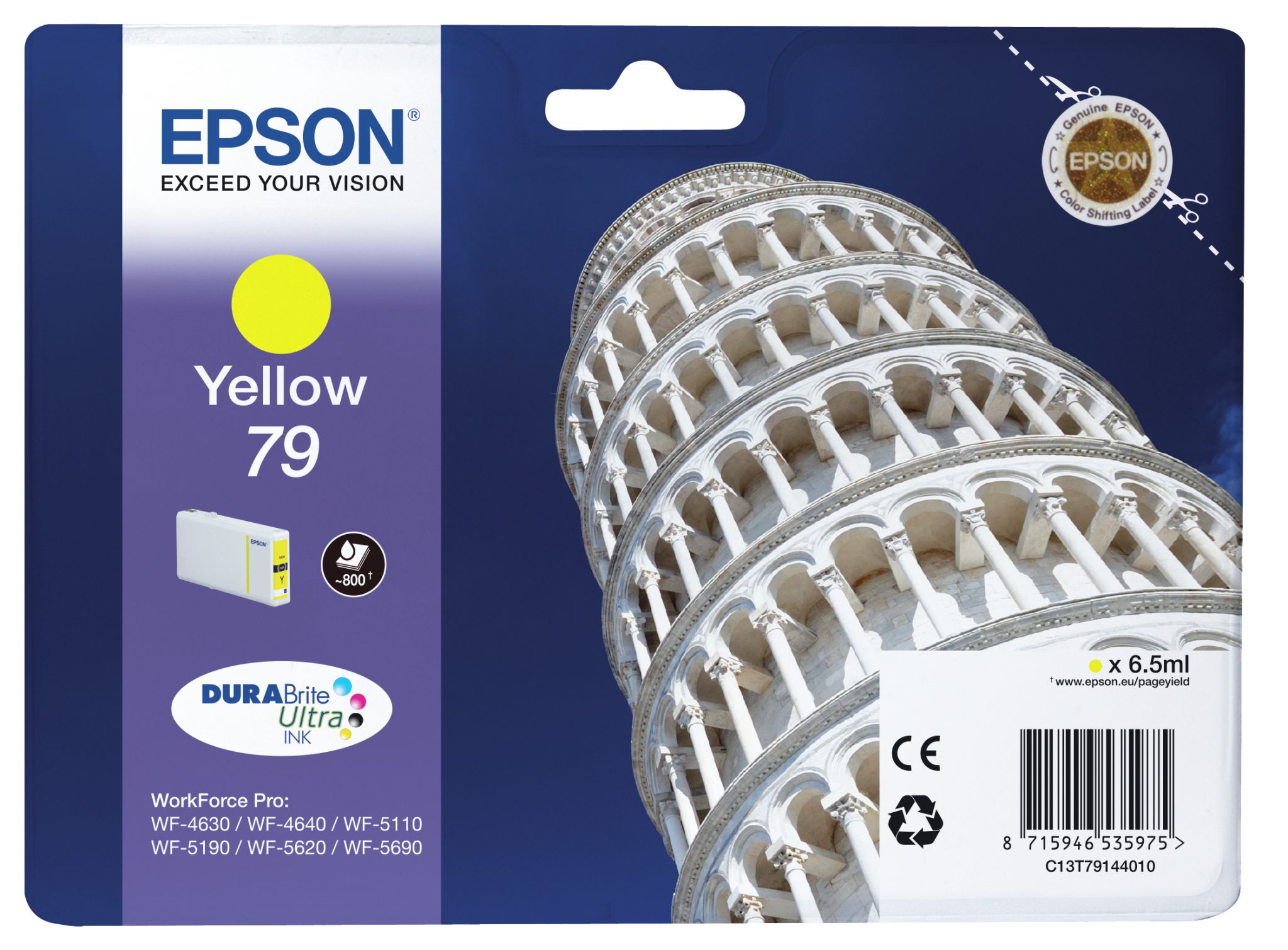 Epson Tintenpatrone 79 T7914 Gelb DURABrite Ultra(6,5ml) Epson Tintenpatrone 79 T7914 Gelb DURABrite Ultra(6,5ml)