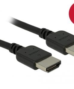 Delock Premium HDMI Kabel 4K 60 Hz 2 m