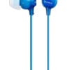 SONY, In-Ear Kopfhörer MDR-EX15LP blau In-ear Kopfhörer mit 9-mm-Neodym-Treiber und integriertem Mikrofon für Smartphones.