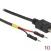 Delock USB Stromkabel Typ-C auf 2 x Pfostenstecker einzeln Strom 10 cm