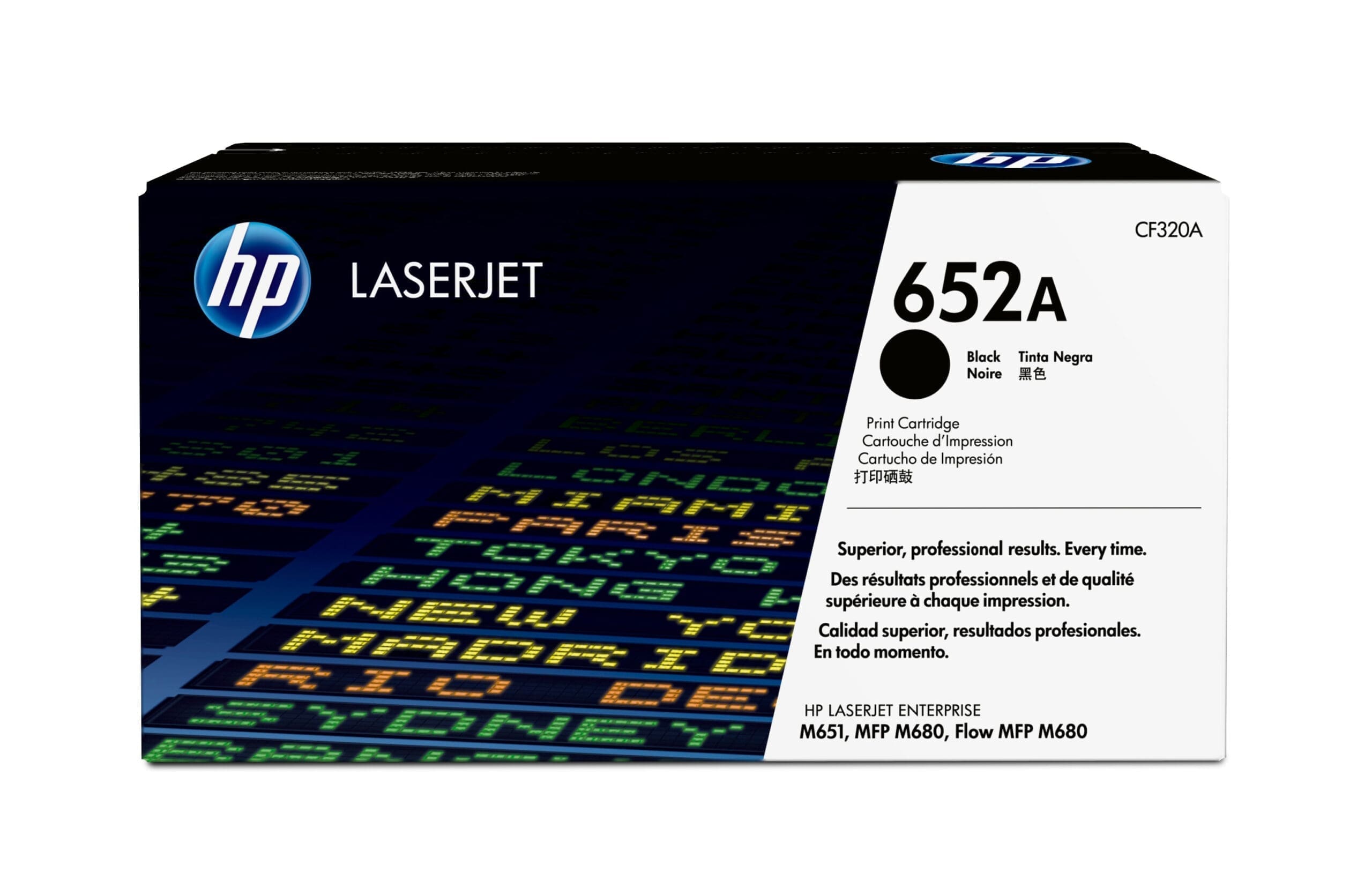 HP 652A Schwarz Original LaserJet Tonerkartusche HP 652A Schwarz Original LaserJet Tonerkartusche