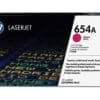 HP 654A Magenta Original LaserJet Tonerkartusche Ideal für Unternehmensteams mit verwalteten Druckumgebungen sowie für kleine und mittelständische Unternehmen, die Marketingmaterialien im eigenen Haus erstellen.<br><br>HP 654 LaserJet Druckerzubehör sorgt für erstklassige Geschäftsdokumente mit leuchtenden Farben in Fotoqualität. Die HP ColorSphere Technologie liefert professionelle Farbdokumente in konsistenter Qualität. Vermeiden Sie Zeit- und Materialverschwendung – mit den zuverlässigen Original HP Tonerkartuschen.