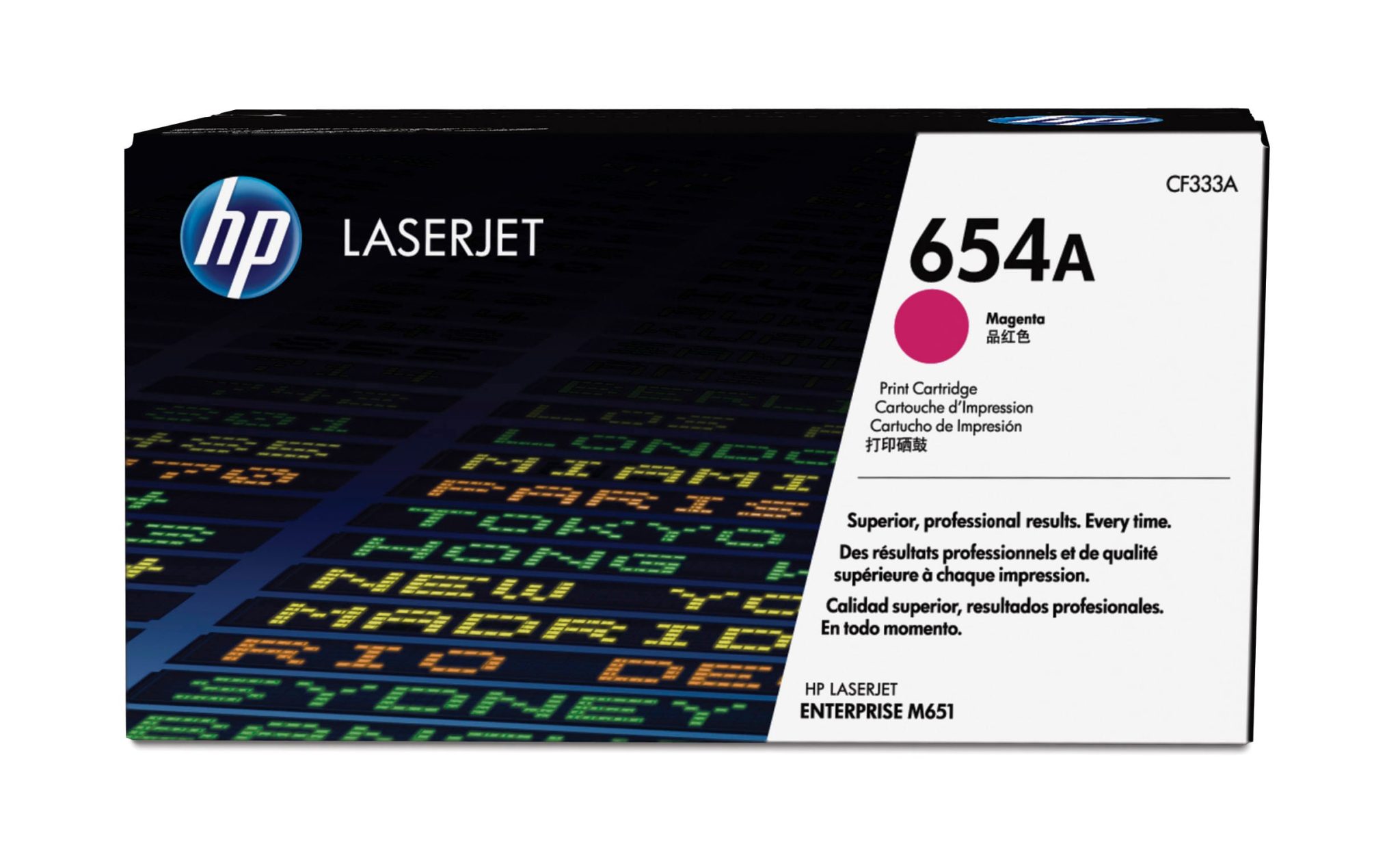 HP 654A Magenta Original LaserJet Tonerkartusche HP 654A Magenta Original LaserJet Tonerkartusche