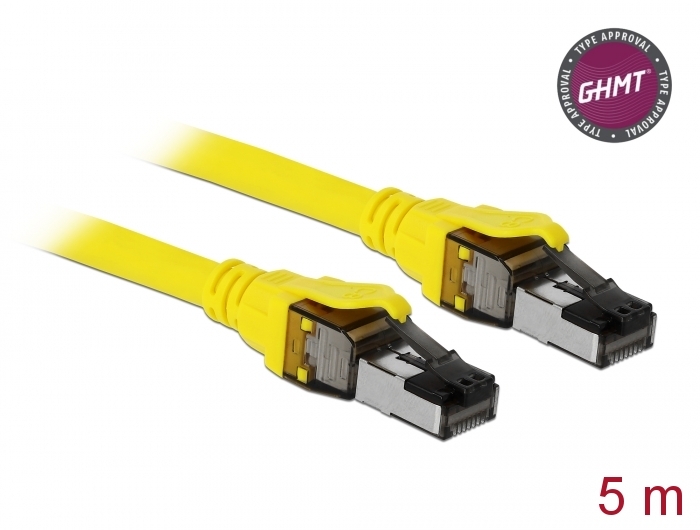 Delock Kabel Cat.8.1 mit RJ45 Stecker S/FTP 5 m Delock Kabel Cat.8.1 mit RJ45 Stecker S/FTP 5 m