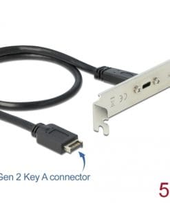 Delock Slotblech mit 1 x USB Type-C Port