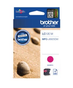 Brother Tintenpatrone LC-12EM Magenta (ca. 1200 Seiten)