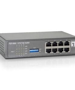 LevelOne FEP-0800 8 FE PoE Switch,90W