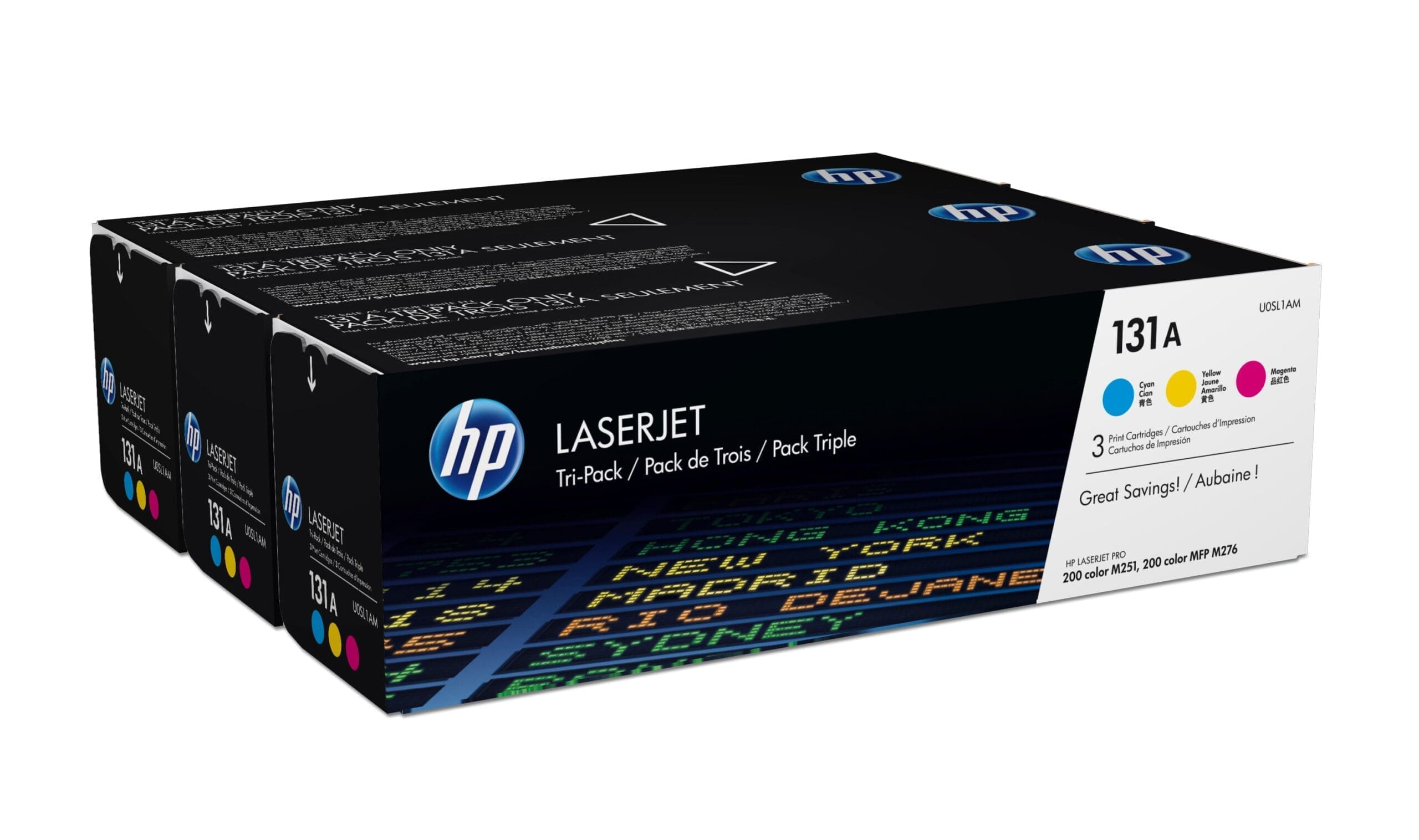 HP 131A 3er-Pack Cyan/Magenta/Gelb Orig. LaserJet Tonerkar. HP 131A 3er-Pack Cyan/Magenta/Gelb Orig. LaserJet Tonerkar. – Bild 3