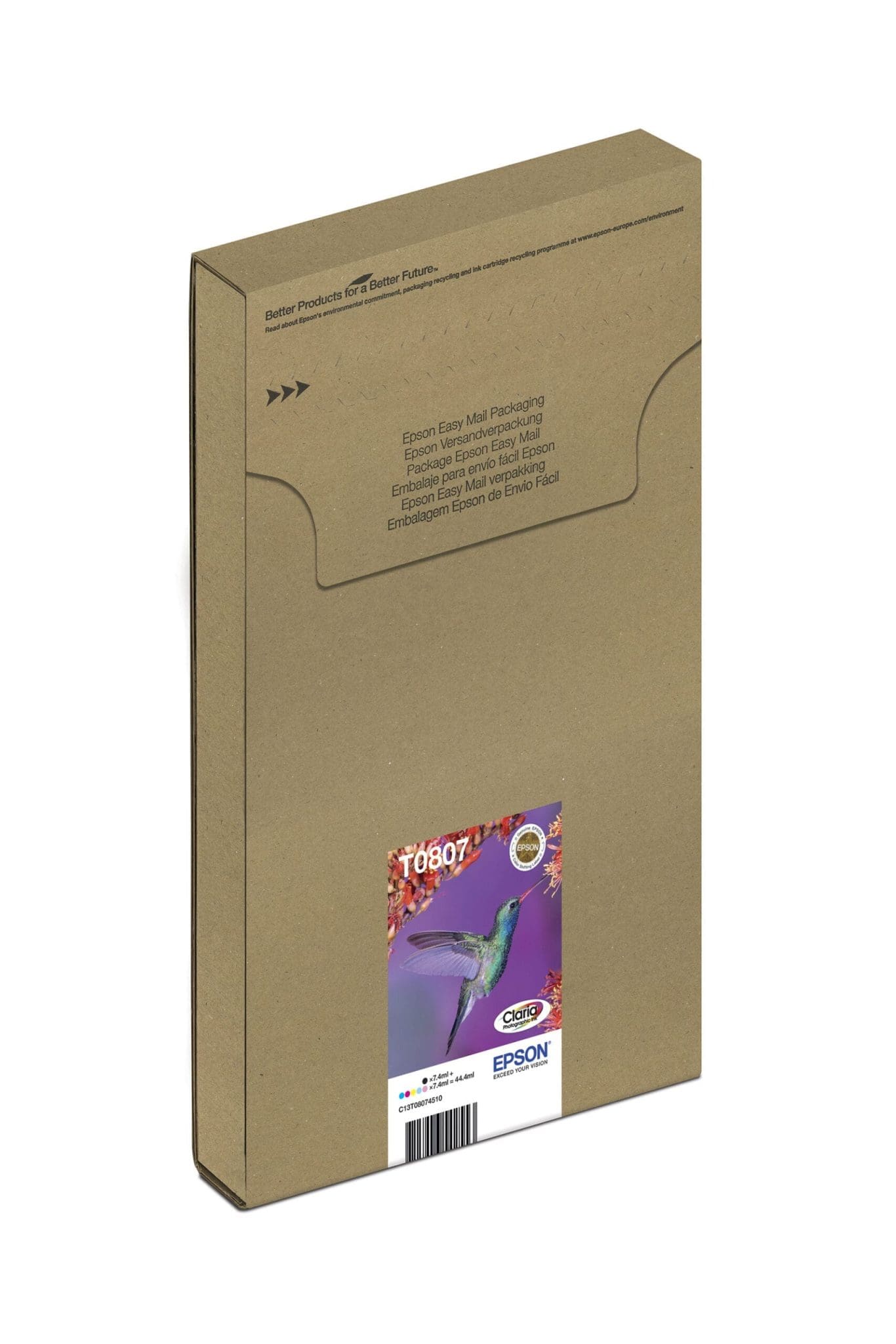 Epson Tintenpatronen Multipack T0807 (6 Farben) Epson Tintenpatronen Multipack T0807 (6 Farben) – Bild 3