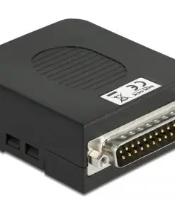 Delock Adapter Parallel DB25 Stecker zu Terminalblock 26 Pin mit Gehäuse