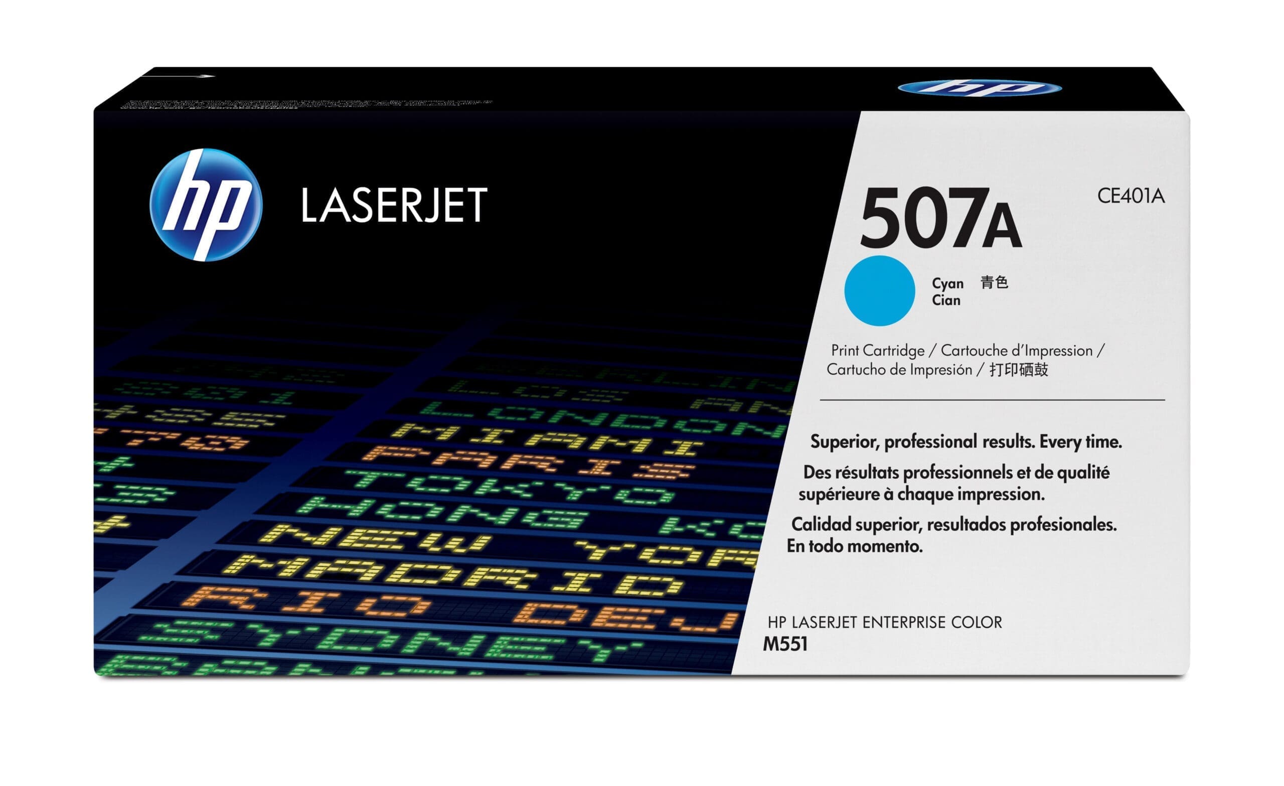 HP 507A Cyan Original LaserJet Tonerkartusche HP 507A Cyan Original LaserJet Tonerkartusche
