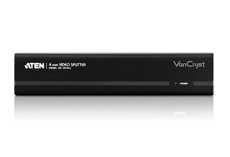 ATEN VS134A Video-Splitter S-VGA 4-fach Monitor-Verteiler, 450MHz ATEN VS134A Video-Splitter S-VGA 4-fach Monitor-Verteiler, 450MHz – Bild 3
