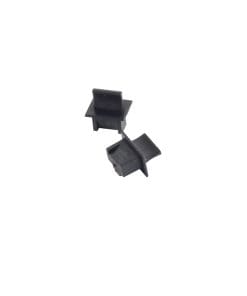RJ45-Staubschutz/Blindstopfen VPE 100, schwarz