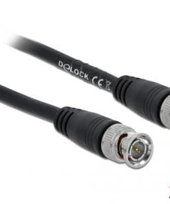 Delock Kabel BNC Stecker zu BNC Stecker 20 m