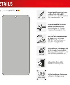 Startseite Alternative view of DISPLEX Sichtschutz / Privacy Panzerglas Samsung Galaxy S24+, Galaxy S25+