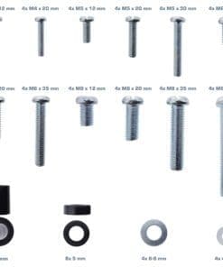 Alternative view of InLine® Schraubenset 68-teilig für TV-Wandhalterung