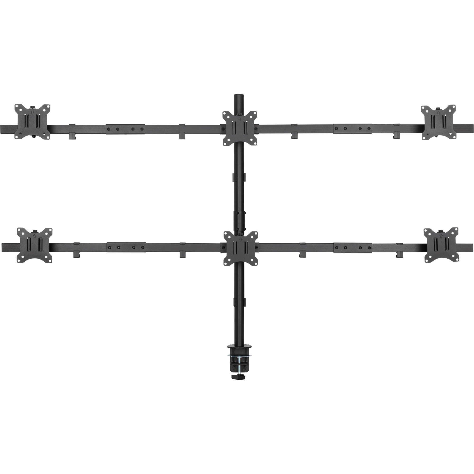 InLine® Tischhalterung, für 6x LCD-/LED-Display bis 81cm (32"), max. 7kg InLine® Tischhalterung, für 6x LCD-/LED-Display bis 81cm (32"), max. 7kg – Bild 2